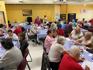 Seniors Enjoying a Meal