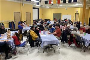 Families at Bingo Night