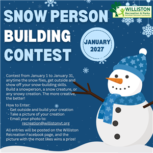 Snowperson Building Contest